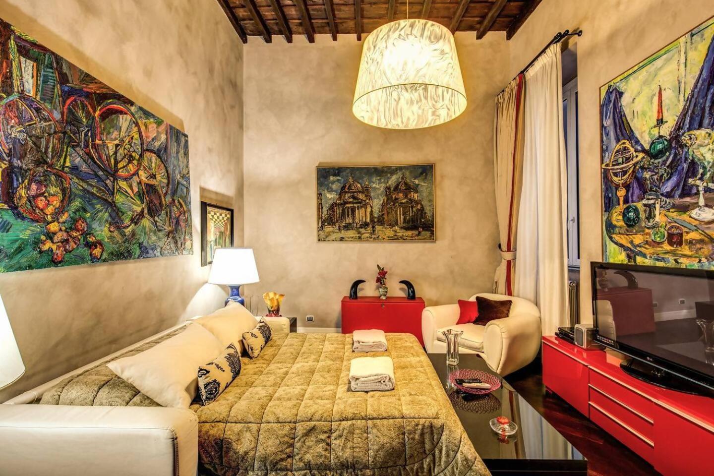 Spacious Flat By Piazza Navona Рим Экстерьер фото