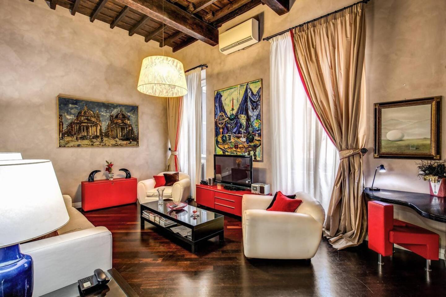 Spacious Flat By Piazza Navona Рим Экстерьер фото
