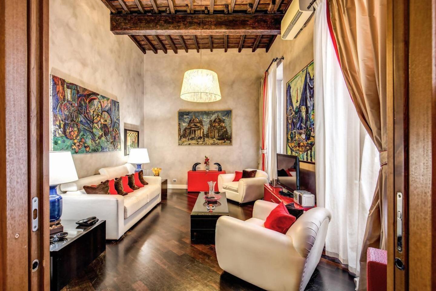 Spacious Flat By Piazza Navona Рим Экстерьер фото