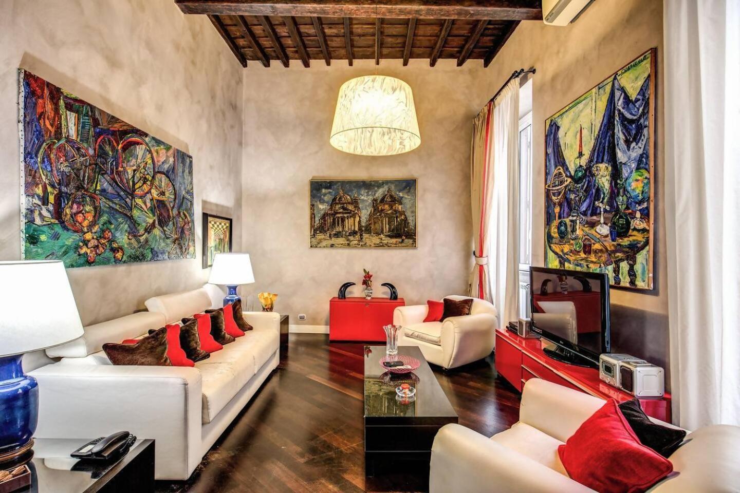 Spacious Flat By Piazza Navona Рим Экстерьер фото